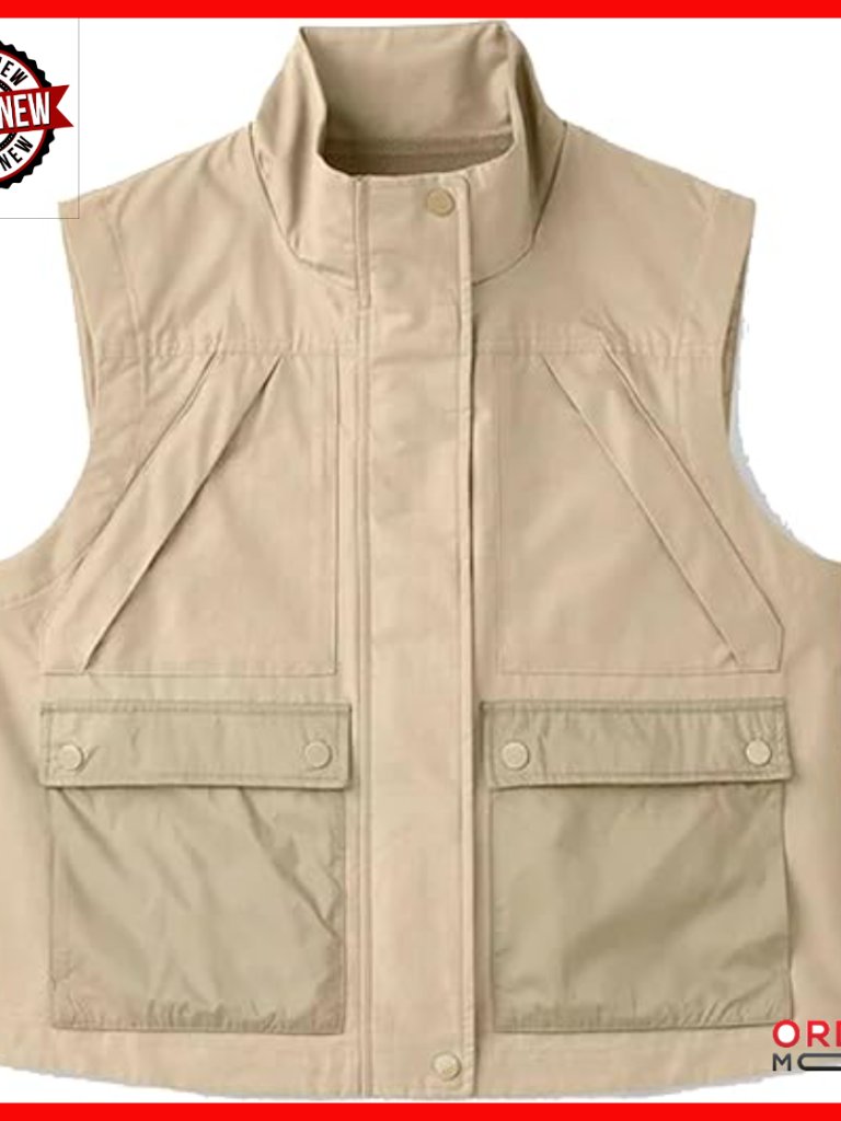 Water Repellent Wind Resistant Stretch Vest Medium-Large Heavyweight